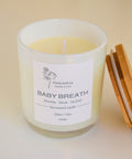 Baby Breath Candle (Medium)