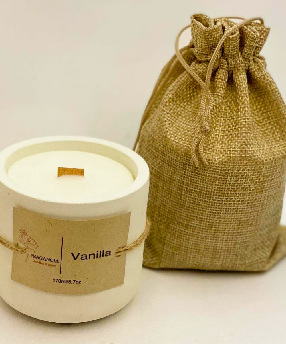 Vanilla candle