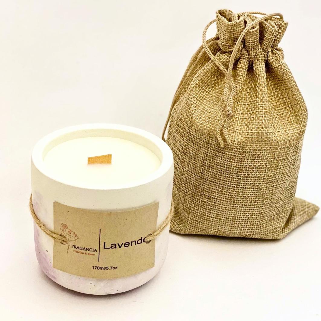 Lavender candle